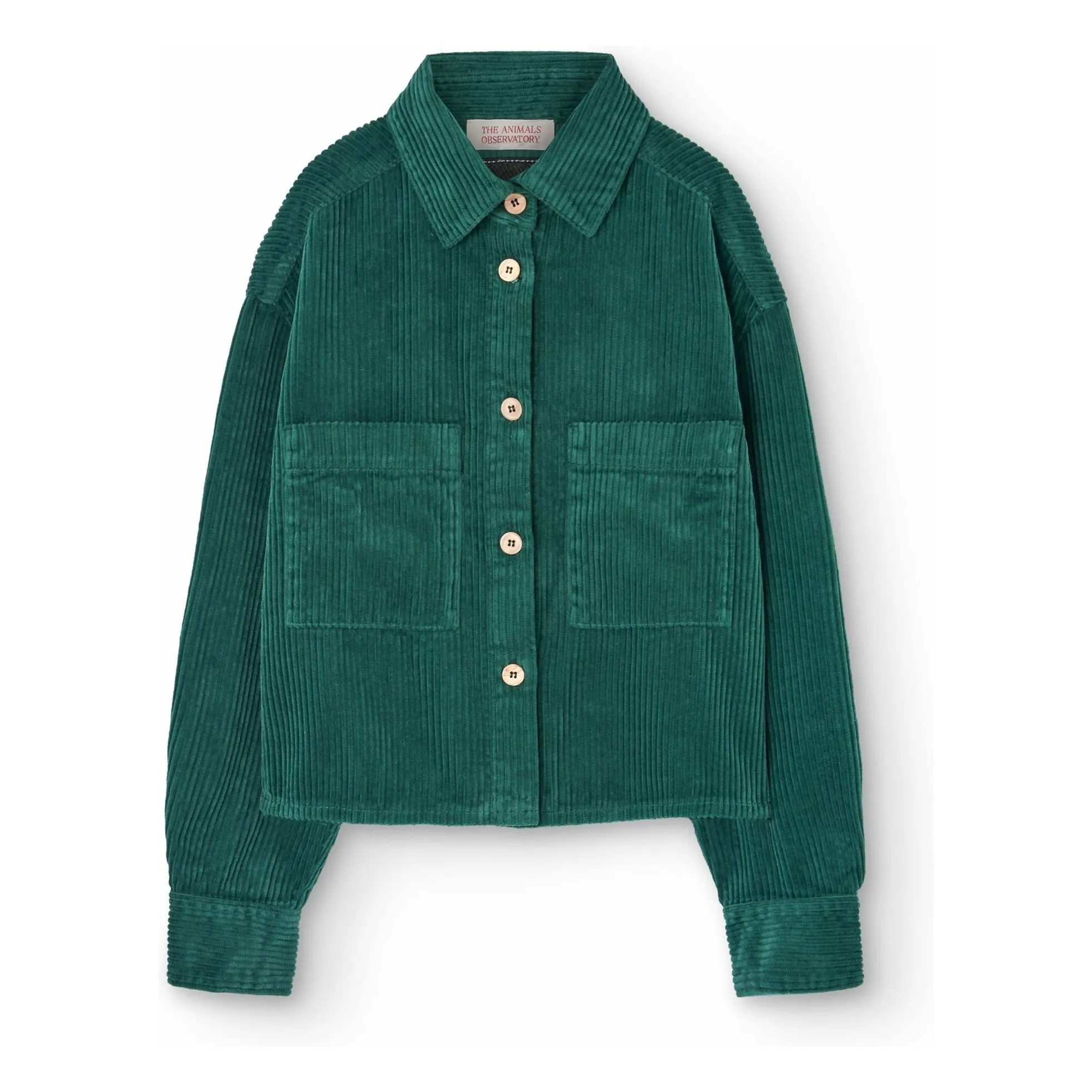 The Animals Observatory Chrome Green Beabull Overshirt