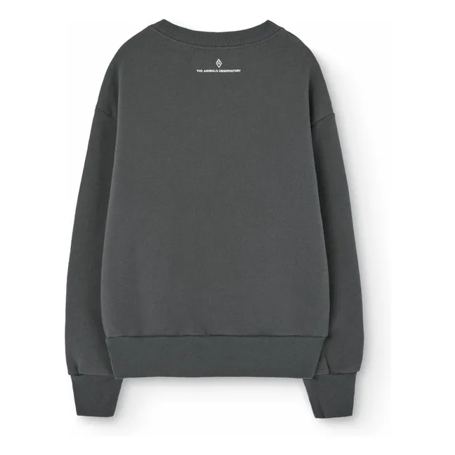 Sweatshirt Bear Blumen | Anthrazit