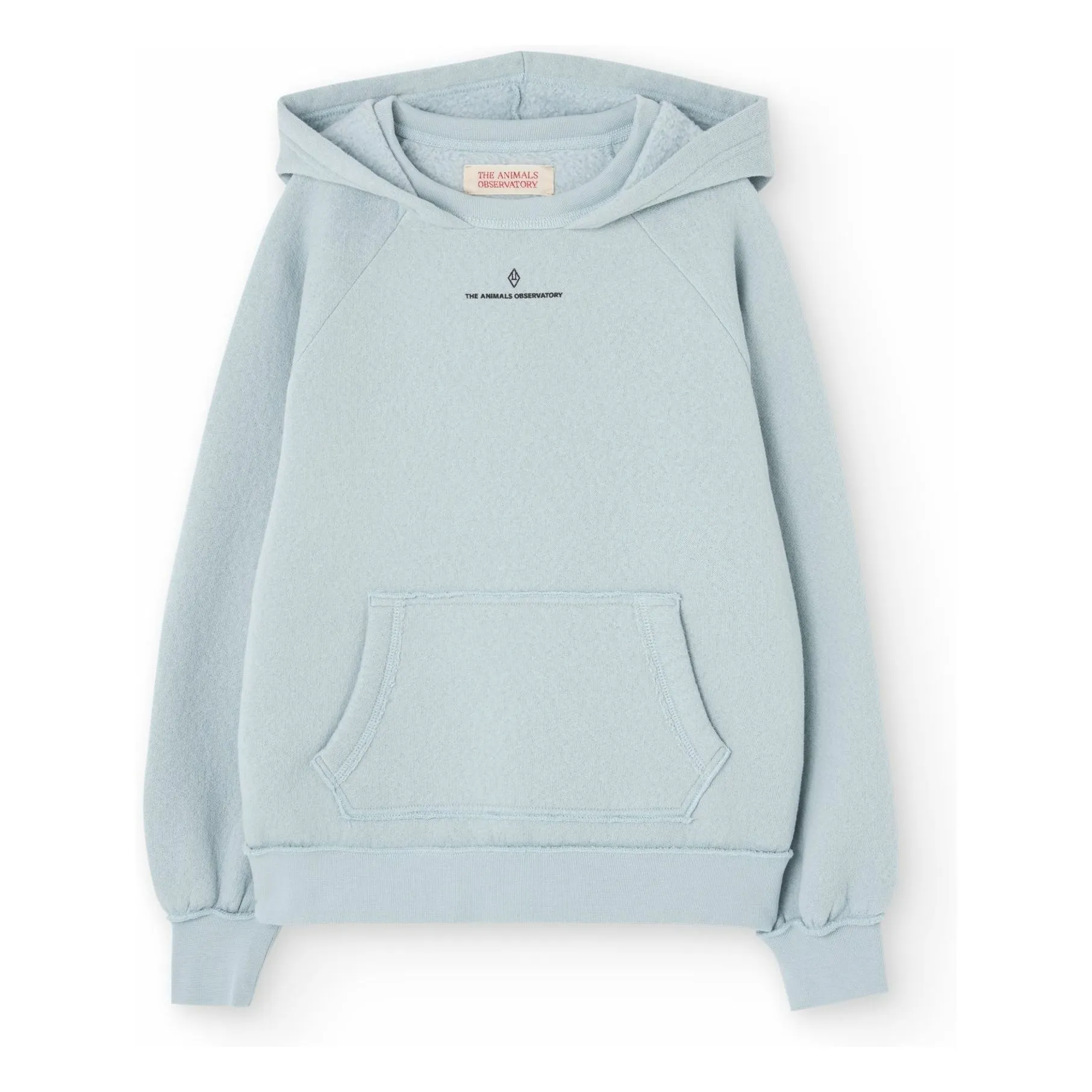 The Animals Observatory Pale Blue Beaver Logo Sweatshirt