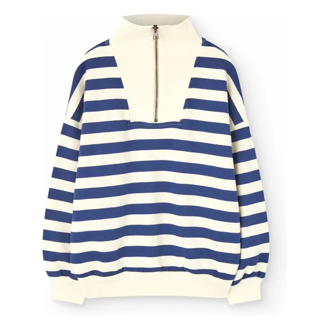 Gestreiftes Blowfly-Sweatshirt | Blau