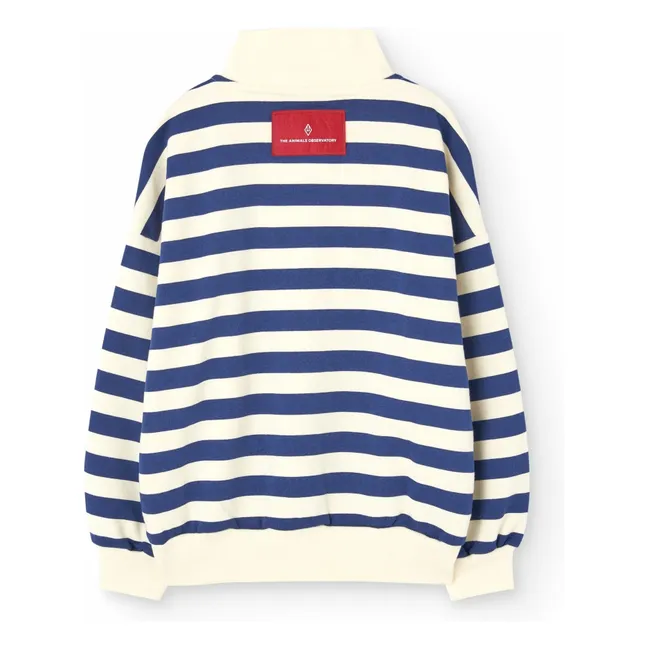 Gestreiftes Blowfly-Sweatshirt | Blau