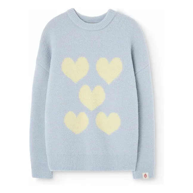 Bull Sweater Hearts | Light grey