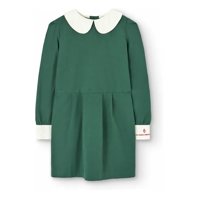 ワンピース Soor Ploom Lucille Dress-Indigo 3y Soor Ploom - Lucille Cotton and Linen Dress - Blue | Smallable