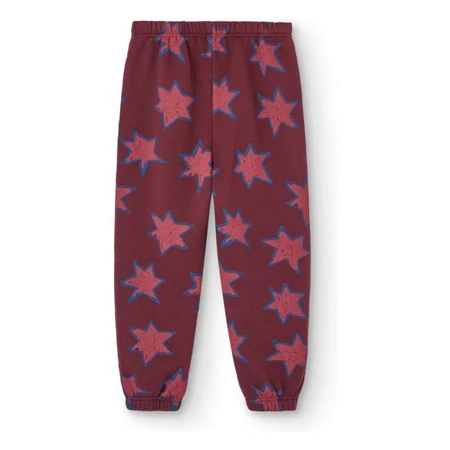 Dromedario Jogger Estrellas | Burdeos