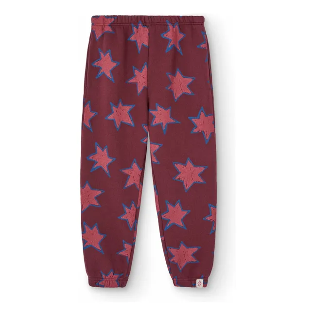 Dromedario Jogger Estrellas | Burdeos