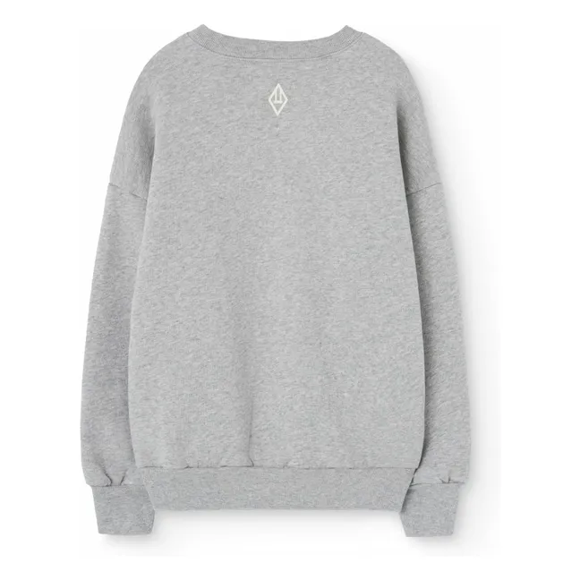 Sweat Leo | Gris chiné