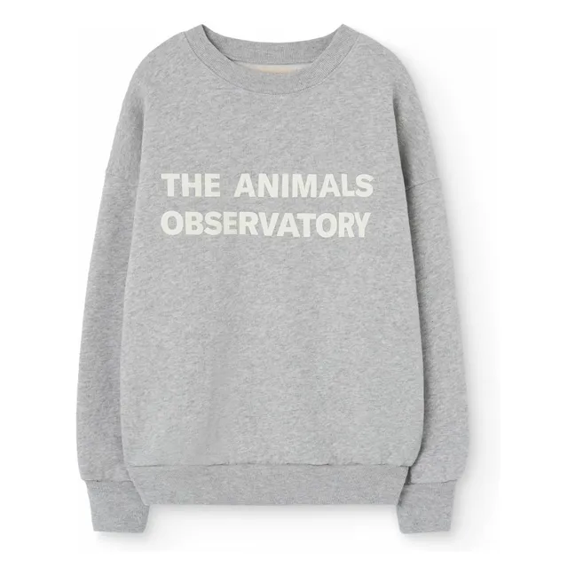 Sweat Leo | Gris chiné