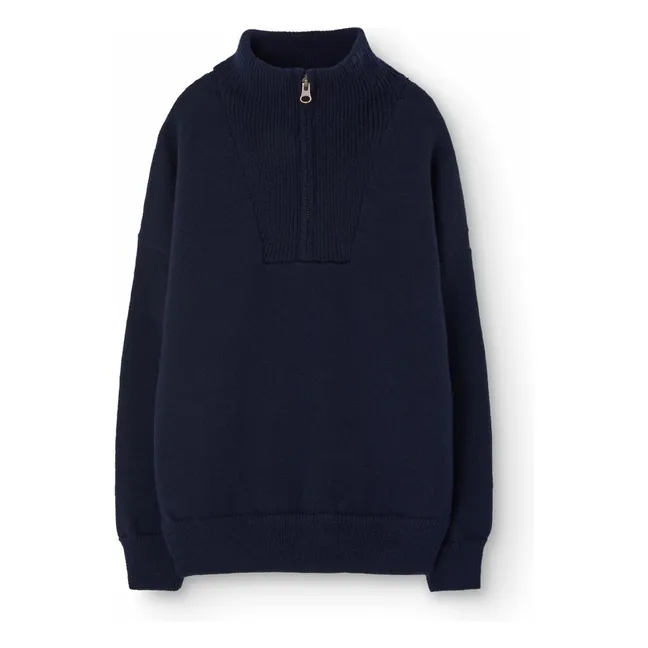 Maglione in lana merino Nilgai | Blu marino