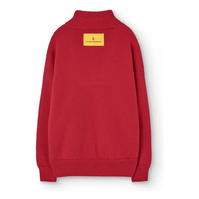 Pull Nilgai Laine de Mérinos | Rouge