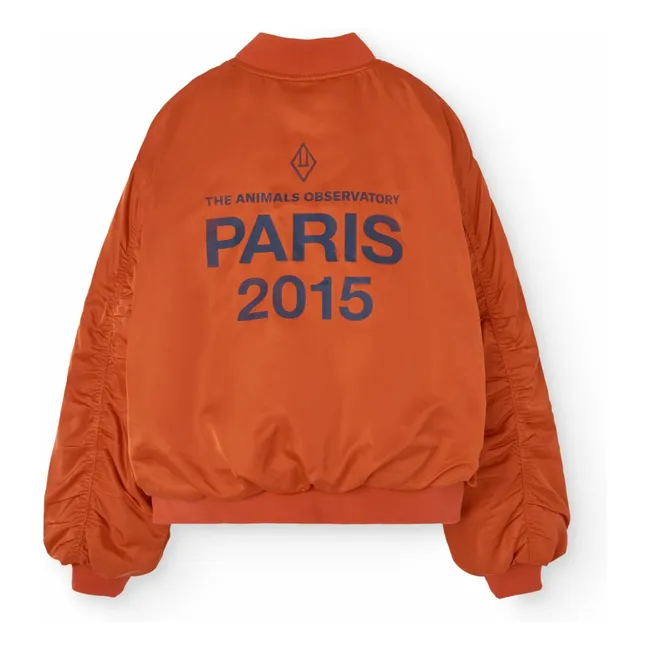 Bomber Panda Paris 2015 Fibres Recyclées | Rouille