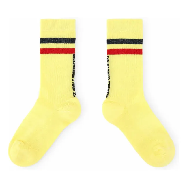 Chaussettes Skunk | Jaune