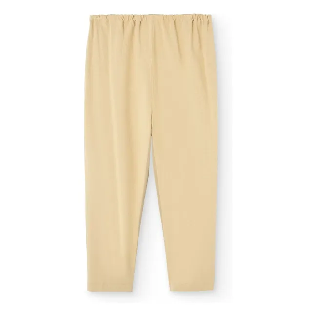 Oversize Stag Uni Jogger | Pale yellow