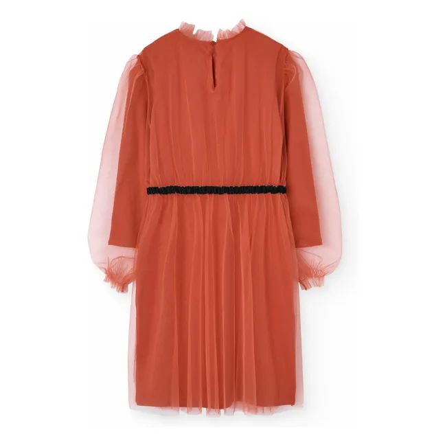 Tüllkleid Tortoise | Rot