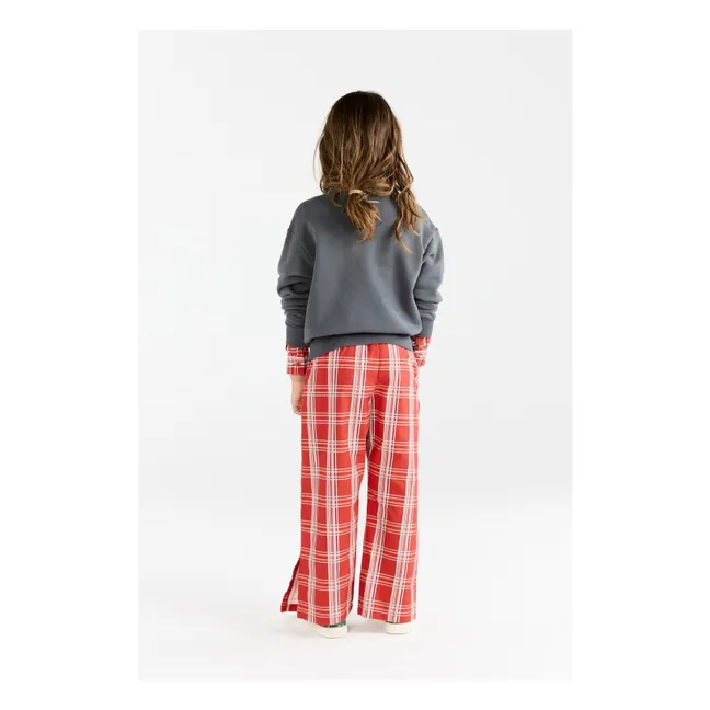 Sweatshirt Bear Blumen | Anthrazit