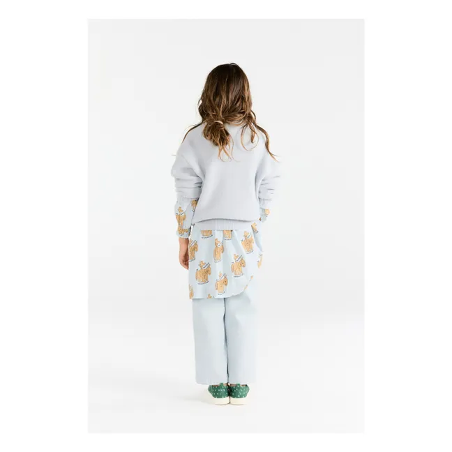 Pull Bull Cœurs | Gris clair