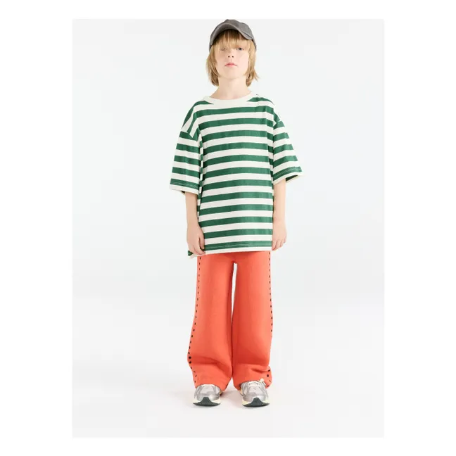 T-shirt Collie Rayé | Vert
