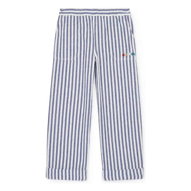 Itcha Striped Pants | Blue