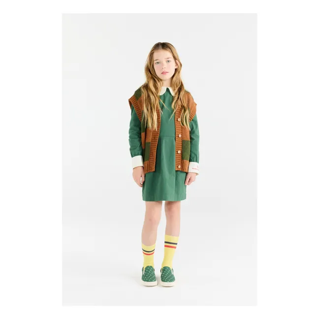 Soor Ploom - Lucille Cotton and Linen Dress - Blue | Smallable