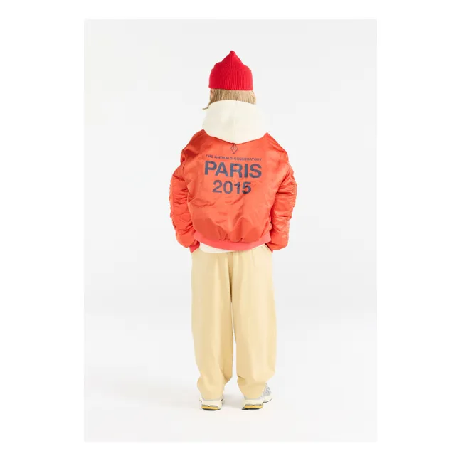 Bomber Panda Paris 2015 Fibres Recyclées | Rouille