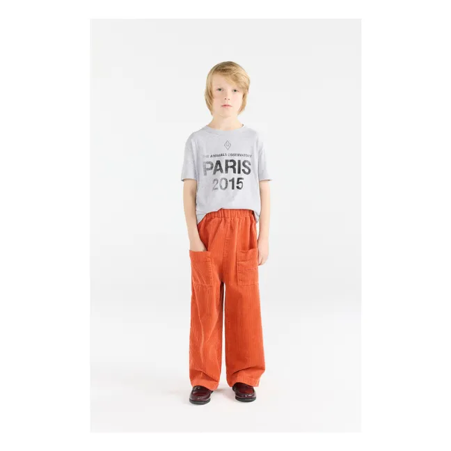 T-shirt Rooster Paris 2015 | Gris chiné