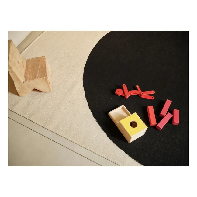 Tapis Topo, Marc Morro | Noir