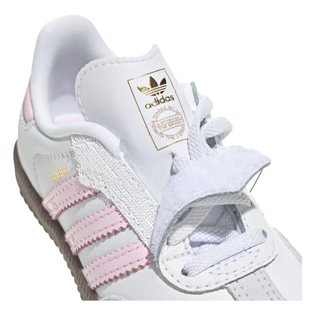 Samba OG Turnschuhe mit elastischen Schnürsenkeln | Rosa