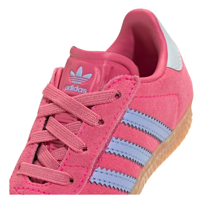 Baskets Gazelle Lacets Elastiqués | Rose