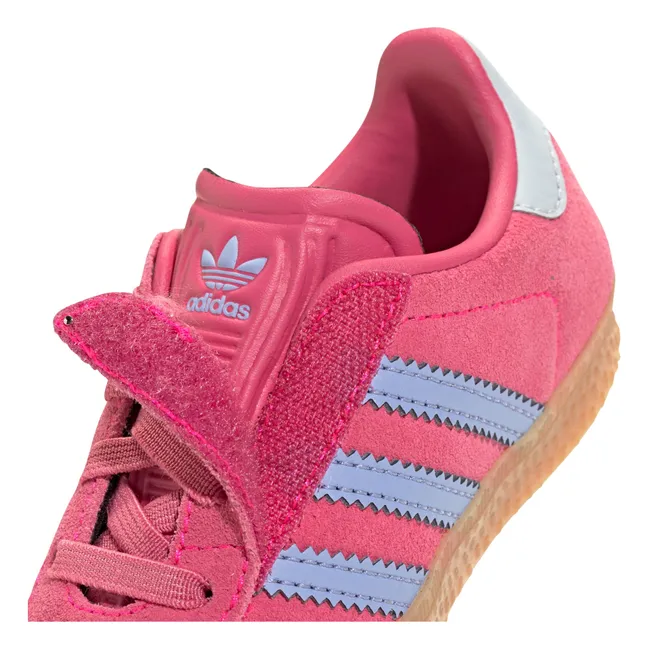 Baskets Gazelle Lacets Elastiqués | Rose