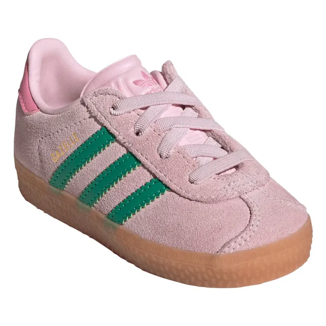 Gazelle Lace-up Sneakers | Pale Pink