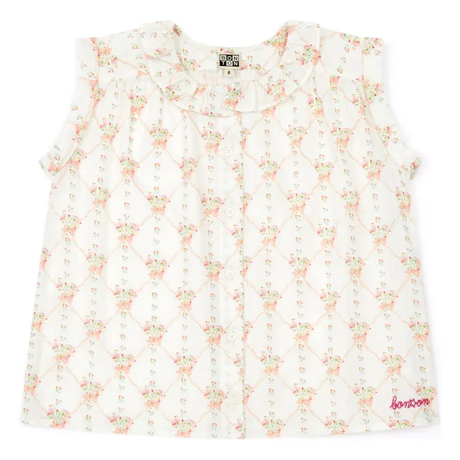Nectarine blouse | Ecru