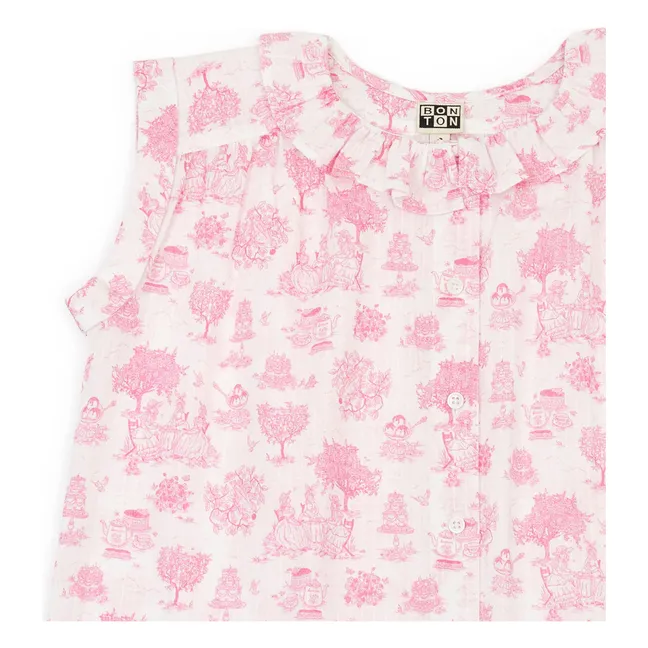 Nectarine blouse | Pink