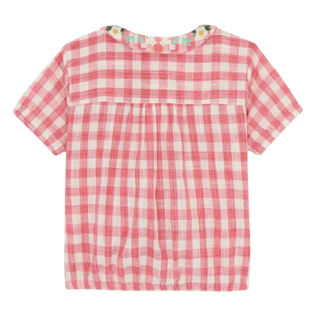 Chemise Airelle Vichy | Rouge