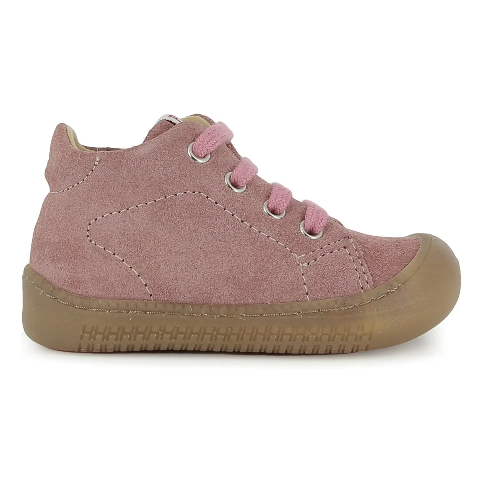 Pom D'api Pink Yaka Walk Velvet Booties