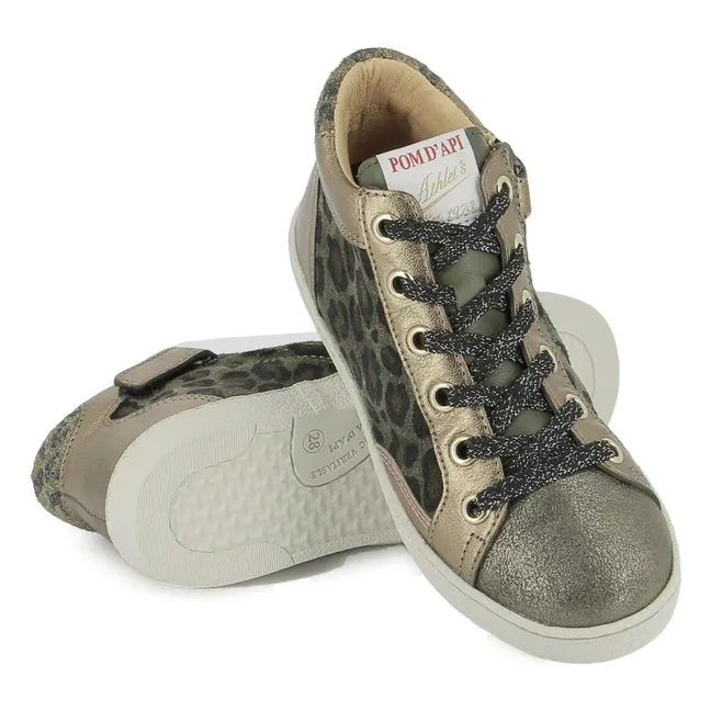 Sneakers Top Touch Lace Leopard | Dorato