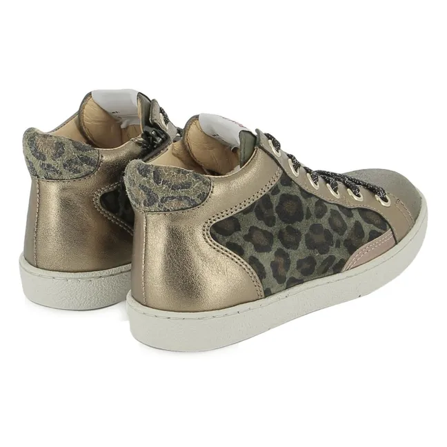 Sneakers Top Touch Lace Leopard | Dorato