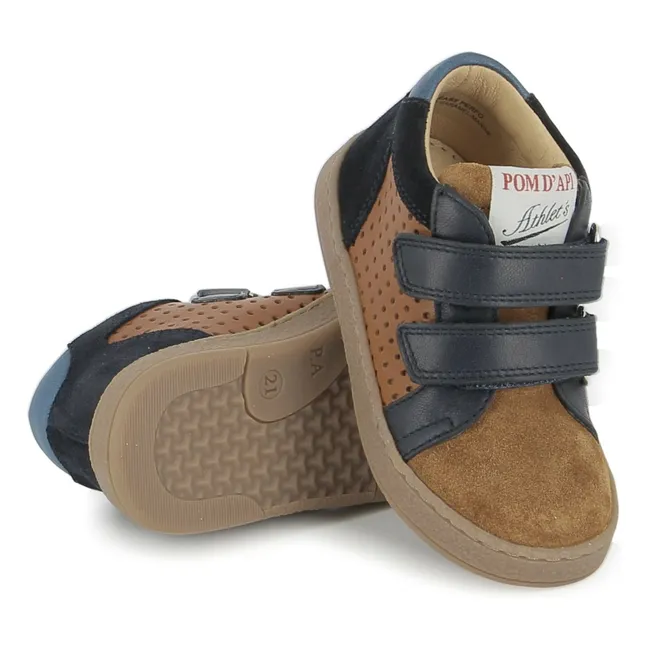 Sneaker aus Easy Perfo Schaumstoff | Kamelbraun