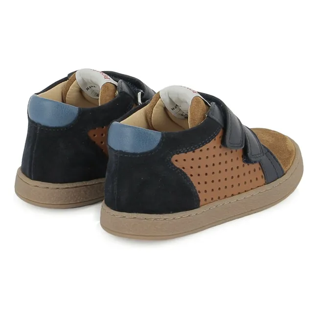 Sneaker aus Easy Perfo Schaumstoff | Kamelbraun