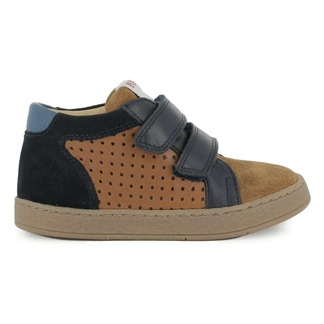 Sneaker aus Easy Perfo Schaumstoff | Kamelbraun