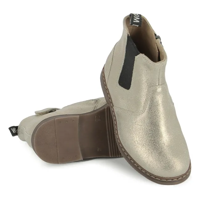 City Jodzip-Stiefel | Gold