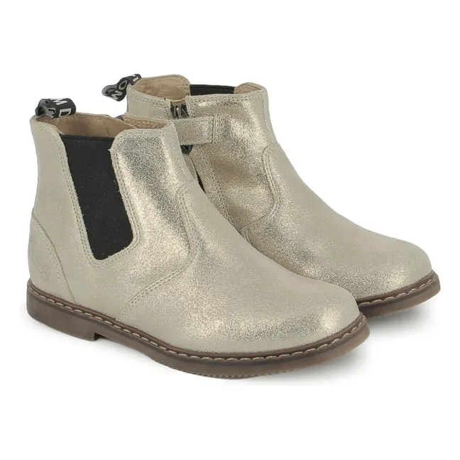 City Jodzip-Stiefel | Gold