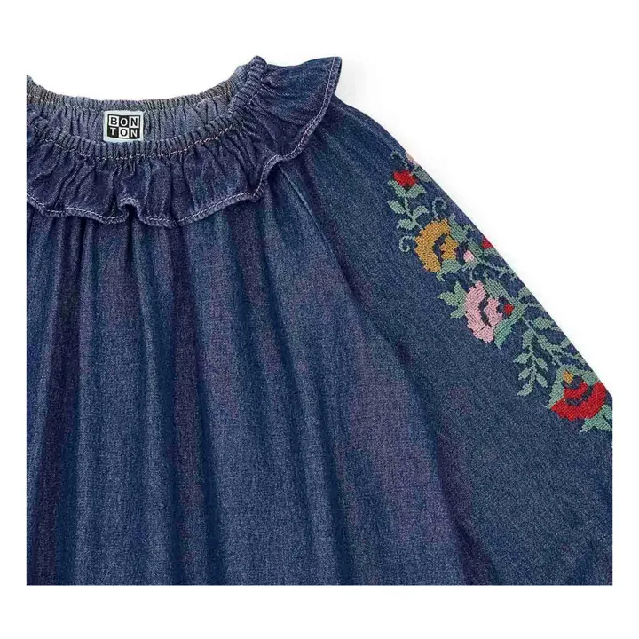Kleid Daria | Blau- Produktbild Nr. 1