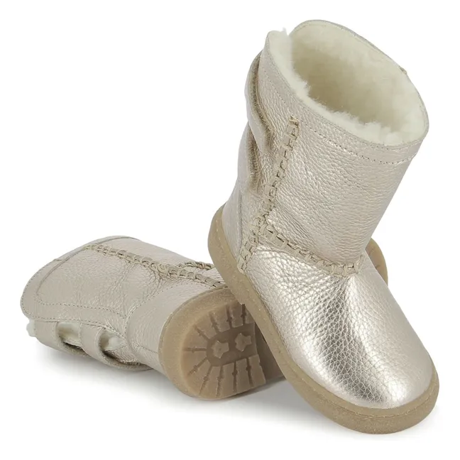 Bottines Trix Indian | Doré