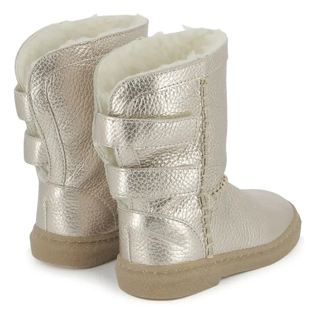 Bottines Trix Indian | Doré