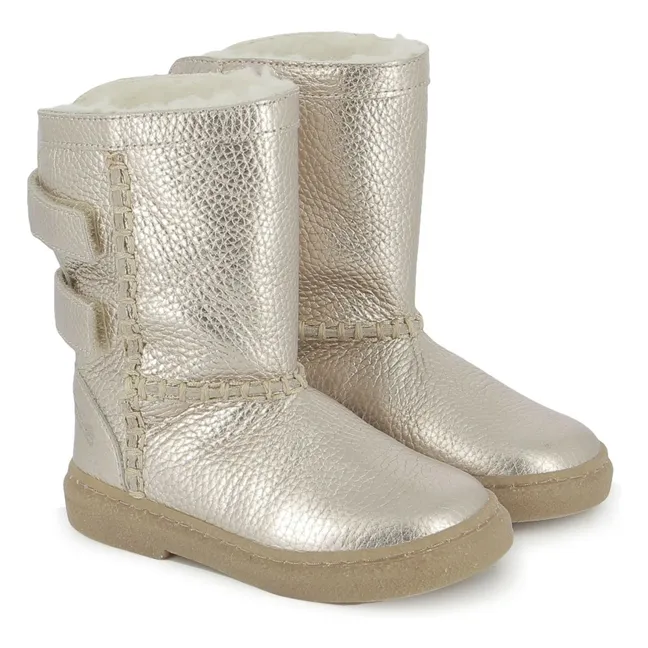 Bottines Trix Indian | Doré