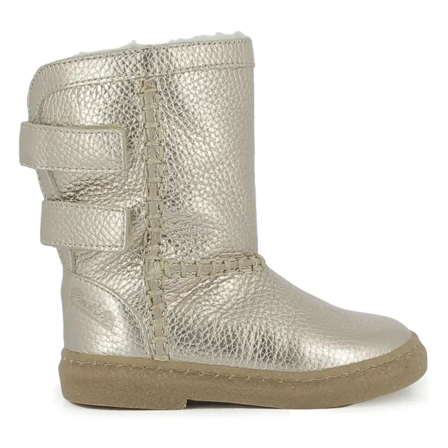 Bottines Trix Indian | Doré