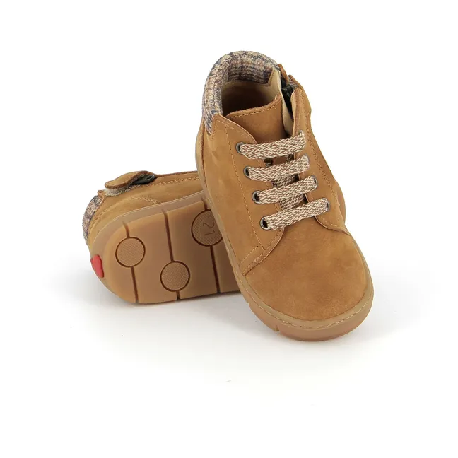 Start Up Sneakers | Kamelbraun