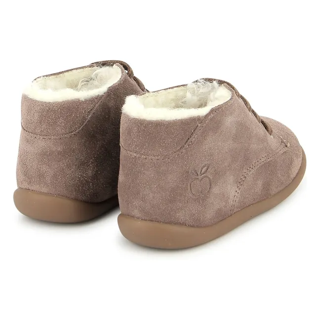 Botillons Stand Up Derby Fur | Vieux Rose