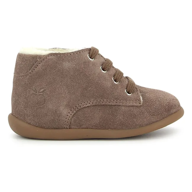 Botillons Stand Up Derby Fur | Vieux Rose
