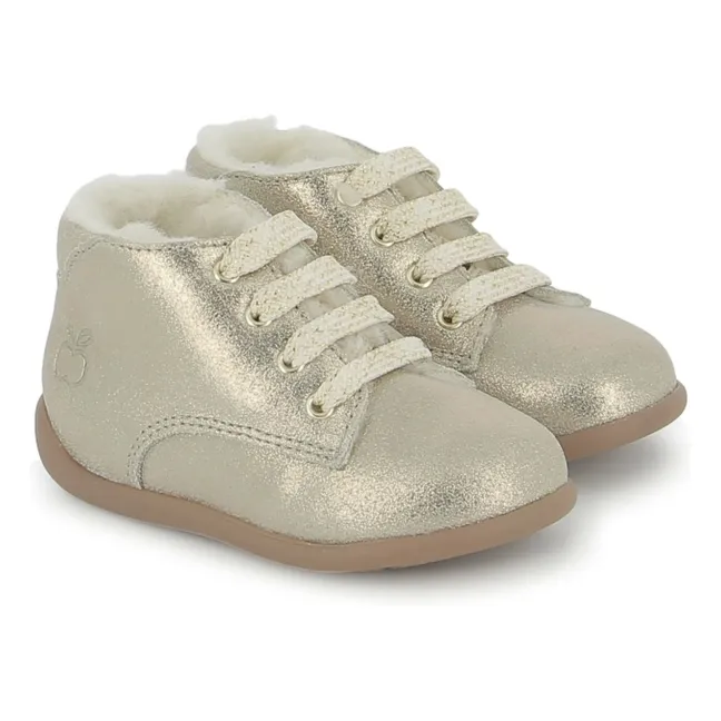 Botillons Stand Up Derby Piel | Dorado