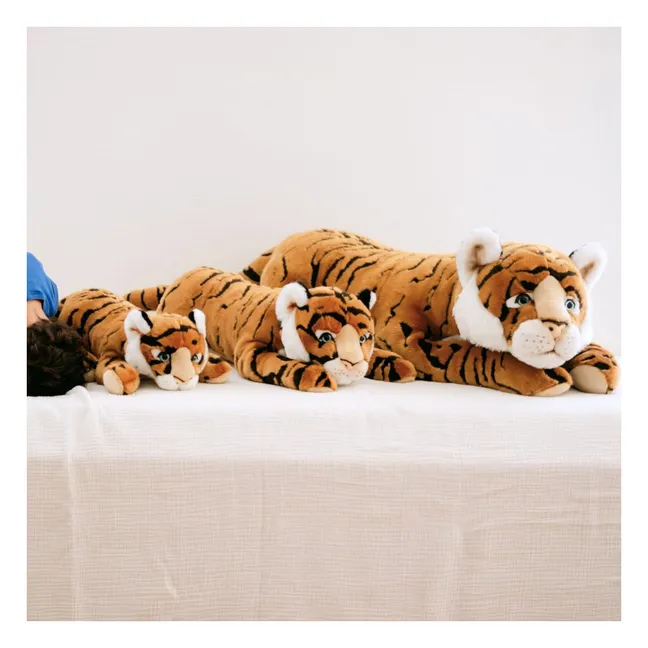 César Tiger plush 35 cm | Orange